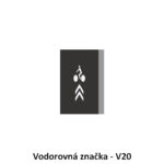 Piktogramový koridor pro cyklisty