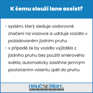 k čemu slouží lane assist