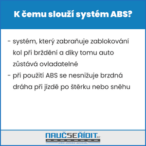 k čemu slouží systém abs