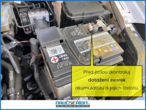 kontrola akumulátoru