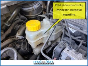 kontrola brzdové kapaliny