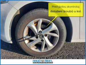 kontrola dotažení šroubů